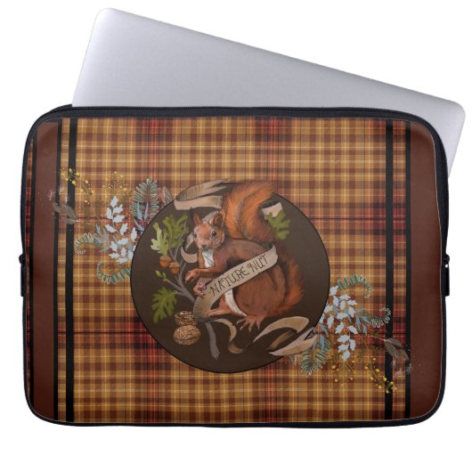 Nusseeichhörnchen Laptopschutzhülle (Vorderseite)
