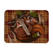 Nusseeichhörnchen Magnet (Horizontal)