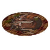 Nusseeichhörnchen Schneidebrett (Ecke)