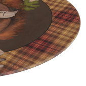 Nusseeichhörnchen Schneidebrett (Ecke)