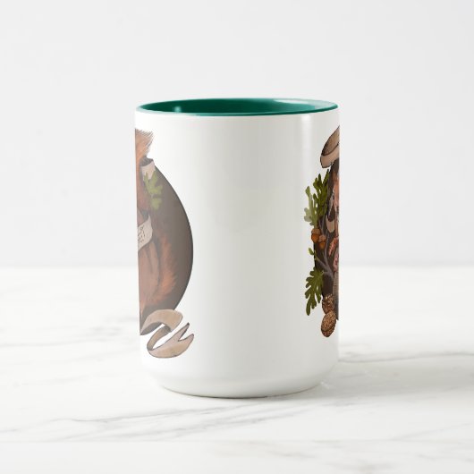 Nusseeichhörnchen Tasse (Zentrum)