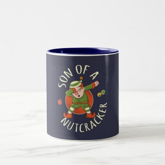 Nussknabe Zweifarbige Tasse (Mittel)