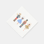 Nussknacker 1WH1 Serviette (Ecke)