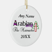 Nussknacker-Araber Keramik Ornament (Rechts)