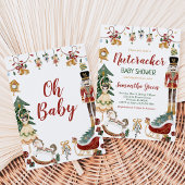 Nussknacker-Baby-Baby-Shower-Einladung Einladung