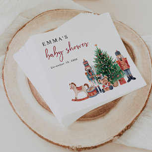 Nussknacker-Baby-Party Serviette