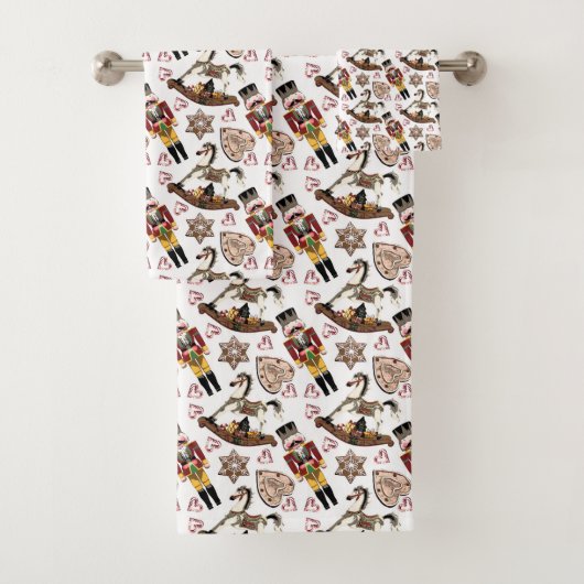 Nussknacker-Badezimmer-Tuch-Set Badhandtuch Set (Insitu)