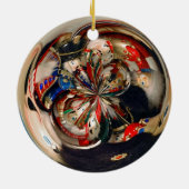 Nussknacker-Ball Keramikornament (Hinten)
