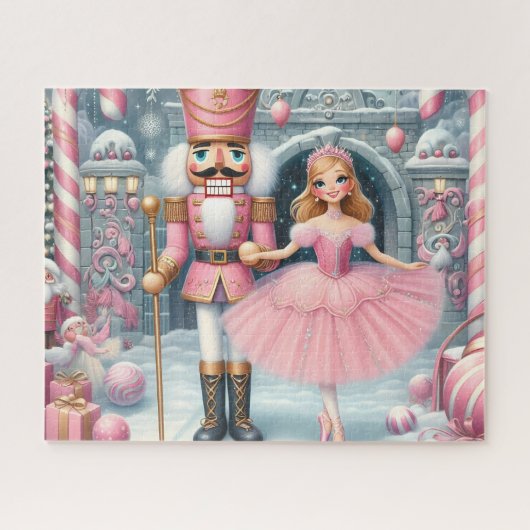 Nussknacker-Ballerina Puzzle (Horizontal)