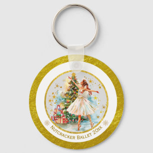 Nussknacker-Ballett-Ballerina - Weihnachtsandenken Schlüsselanhänger