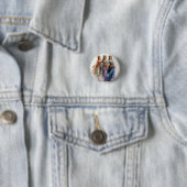 Nussknacker-Ballett, elegante arabische Tänzer Button (Beispiel)