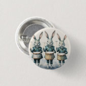 Nussknacker-Ballett, Hasen-Trommler Button (Vorne & Hinten)