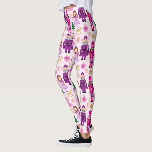 Nussknacker-Ballett-König Mouse Snowflake Leggings (Links)