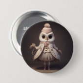 Nussknacker Ballett Mode-Eule Drosselmeyer Button (Vorne & Hinten)