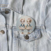 Nussknacker-Ballett-Mode-Rosenknospen Button (Beispiel)