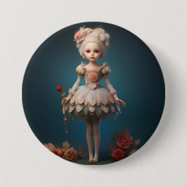 Nussknacker-Ballett Mode-Tautropfenfee Button
