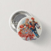 Nussknacker-Ballett, russische Tänzer Button (Vorne & Hinten)