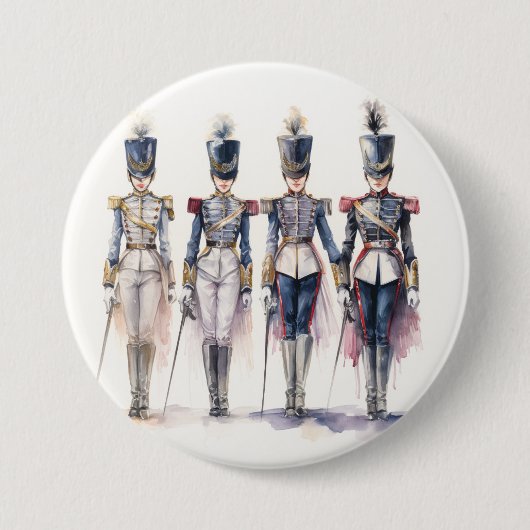 Nussknacker-Ballett, Soldaten des Nussknackers Button (Vorderseite)