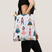 Nussknacker-Ballett-Weihnachts-Nahtlos-Muster Tasche (Von Nahem)