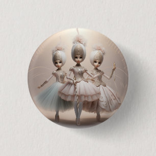 Nussknacker-Ballettmode-Arabische Tänzer Button