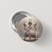 Nussknacker-Ballettmode-Arabische Tänzer Button (Vorne & Hinten)