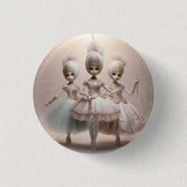 Nussknacker-Ballettmode-Arabische Tänzer Button
