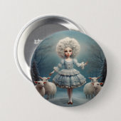 Nussknacker-Ballettmode-Hirtin Button (Vorne & Hinten)