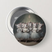 Nussknacker-Ballettmode-Mäuse Button (Vorne & Hinten)