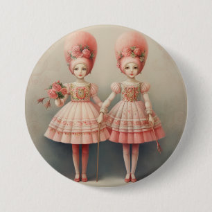 Nussknacker-Ballettmode-russische Tänzer Button