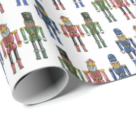 Nussknacker Bigfoot Geschenkpapier
