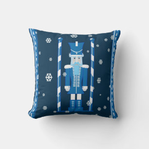 Nussknacker blau kissen