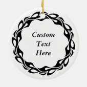 Nussknacker Clara Keramik Ornament (Hinten)