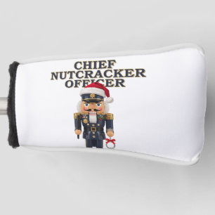 Nussknacker Curling Spieler Feiertag Wintersport Golf Headcover