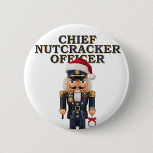 Nussknacker Curling Spieler Urlaub Wintersport Button