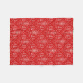 Nussknacker-Doodle-Decke Fleecedecke (Vorderseite (Horizontal))