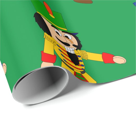 Nussknacker durch Joel Anderson, MattPackpapier Geschenkpapier (Rolleneckpunkt)