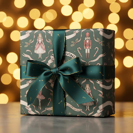 Nussknacker Elegant  Geschenkpapier