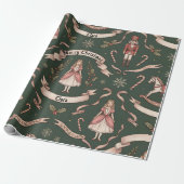 Nussknacker Elegant Geschenkpapier (Ungerollt)