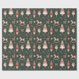 Nussknacker Elegantes Ballett Weihnachten Geschenkpapier