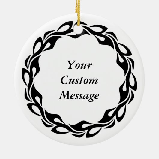 Nussknacker-Engel Keramikornament (Hinten)