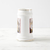 Nussknacker-Feiertag Bierglas (Mittel)