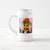 Nussknacker-Feiertag Bierglas (Links)