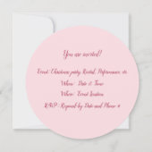 Nussknacker-Feiertags-runde Einladungen (Rückseite)