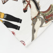 Nussknacker-Fleece-Decke Fleecedecke (Ecke)