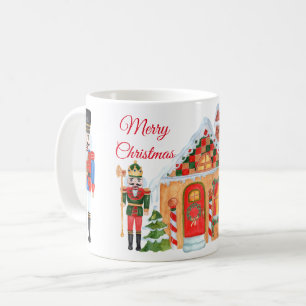 Nussknacker-frohe Weihnacht-Tasse Kaffeetasse