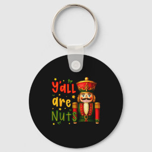 Nussknacker Frohe Weihnachten Lustige Xmas Pyjamas Schlüsselanhänger