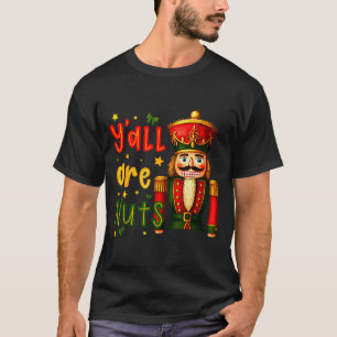 Nussknacker Frohe Weihnachten Lustige Xmas Schlafa T-Shirt