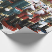 Nussknacker-Geschenk-Packpapier Geschenkpapier (Ecke)