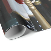 Nussknacker-Geschenk-Packpapier Geschenkpapier (Rolleneckpunkt)