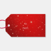 Nussknacker Geschenkanhänger (Rückseite Horizontal)